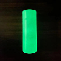 RTS USA Warehouse Glow in the dark+UV color changing 20oz Sublimation Straight Skinny Tumbler