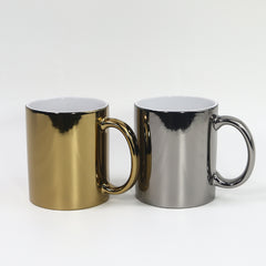 RTS US Warehouse 11oz Mirror Sublimation Ceramic Mugs