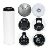 RTS USA warehouse 20oz sublimation blanks straight skinny tumblers with new lid