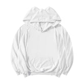 RTS US Warehosue Polyster Sublimation White Blanks Hoodies,Mixed size