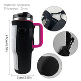 RTS USA Warehouse Sublimation Neoprene 40oz tumblers holder bag