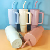 RTS USA Warehouse 40OZ matte sublimation tumbler with handle ,version 3