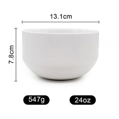 RTS USA warehouse 24oz sublimation ceramics bowl