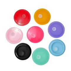 RTS USA Warehouse 80pcs 16oz colorful plastic lids,fit the 16oz glass cups
