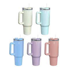 RTS USA Warehouse 40OZ colorful sublimation tumbler with handle