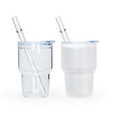 RTS USA warehouse 3oz Clear/Frosted sublimation mini tumblers/shot glasses