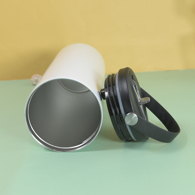 RTS USA warehouse 20oz sublimation blanks straight skinny tumblers with hanging ring lid