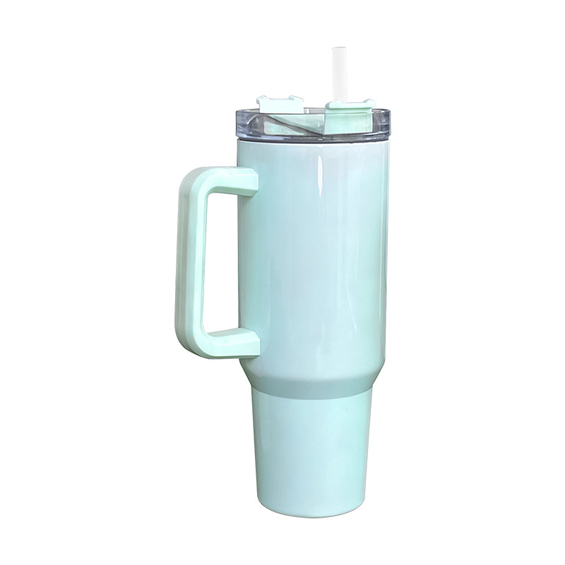 RTS USA Warehouse 40OZ colorful sublimation tumbler with handle