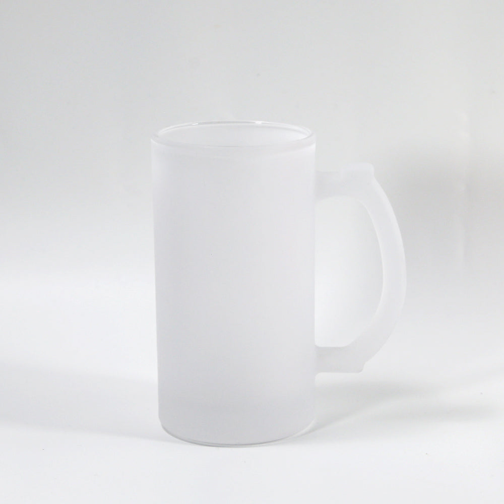 RTS USA warehouse 16oz frosted sublimation glass beer mugs