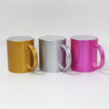 RTS US Warehouse 11oz Shimmer Sublimation Ceramic Mugs