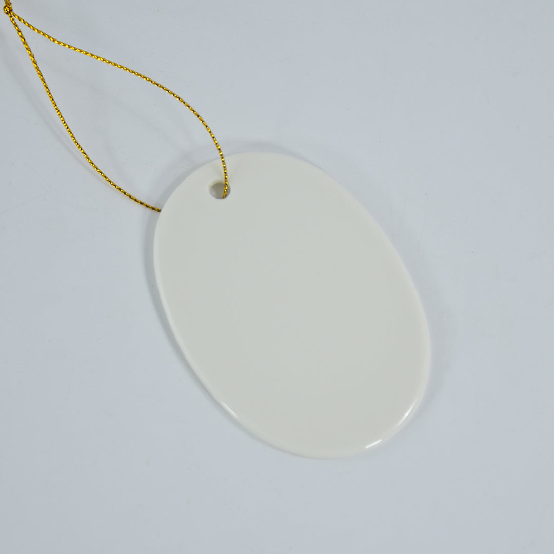 RTS USA warehouse sublimation ceramic ornaments