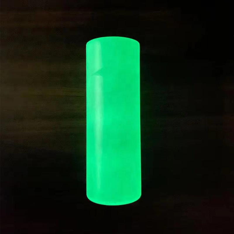 RTS USA Warehouse Glow in the dark+UV color changing 20oz Sublimation Straight Skinny Tumbler
