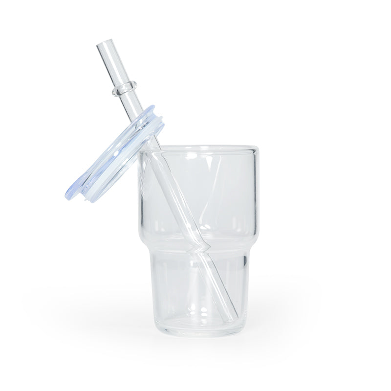 RTS USA warehouse 3oz Clear/Frosted sublimation mini tumblers/shot glasses