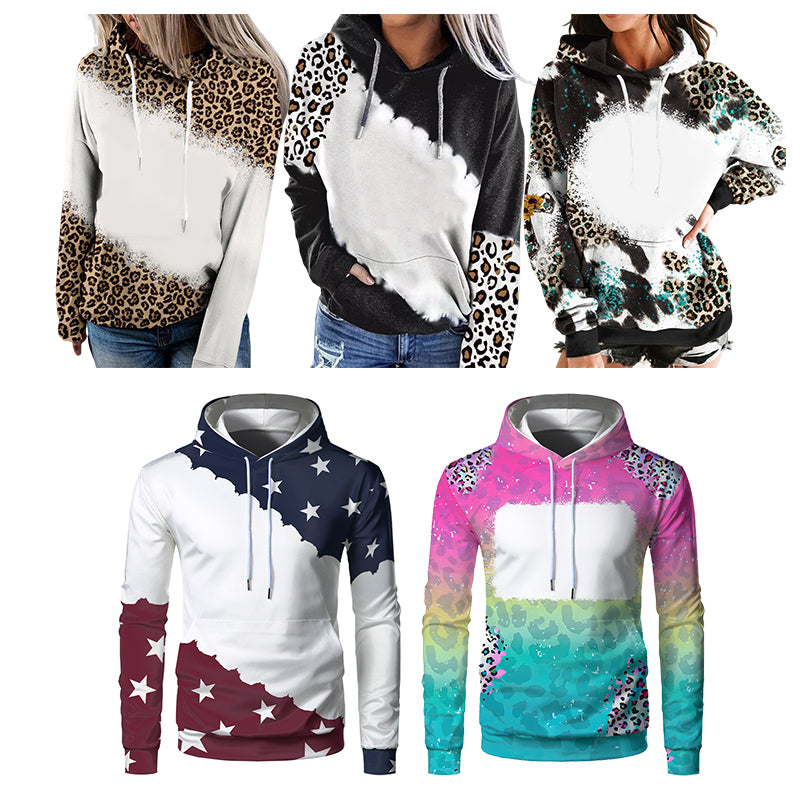 RTS USA warehouse US size Polyester Sublimation hoodies