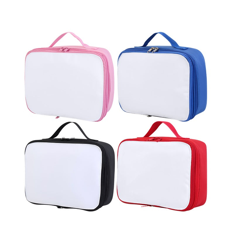 RTS US Warehouse 10.23*7.87*3.54 in Sublimation lunch bag,mixed colors