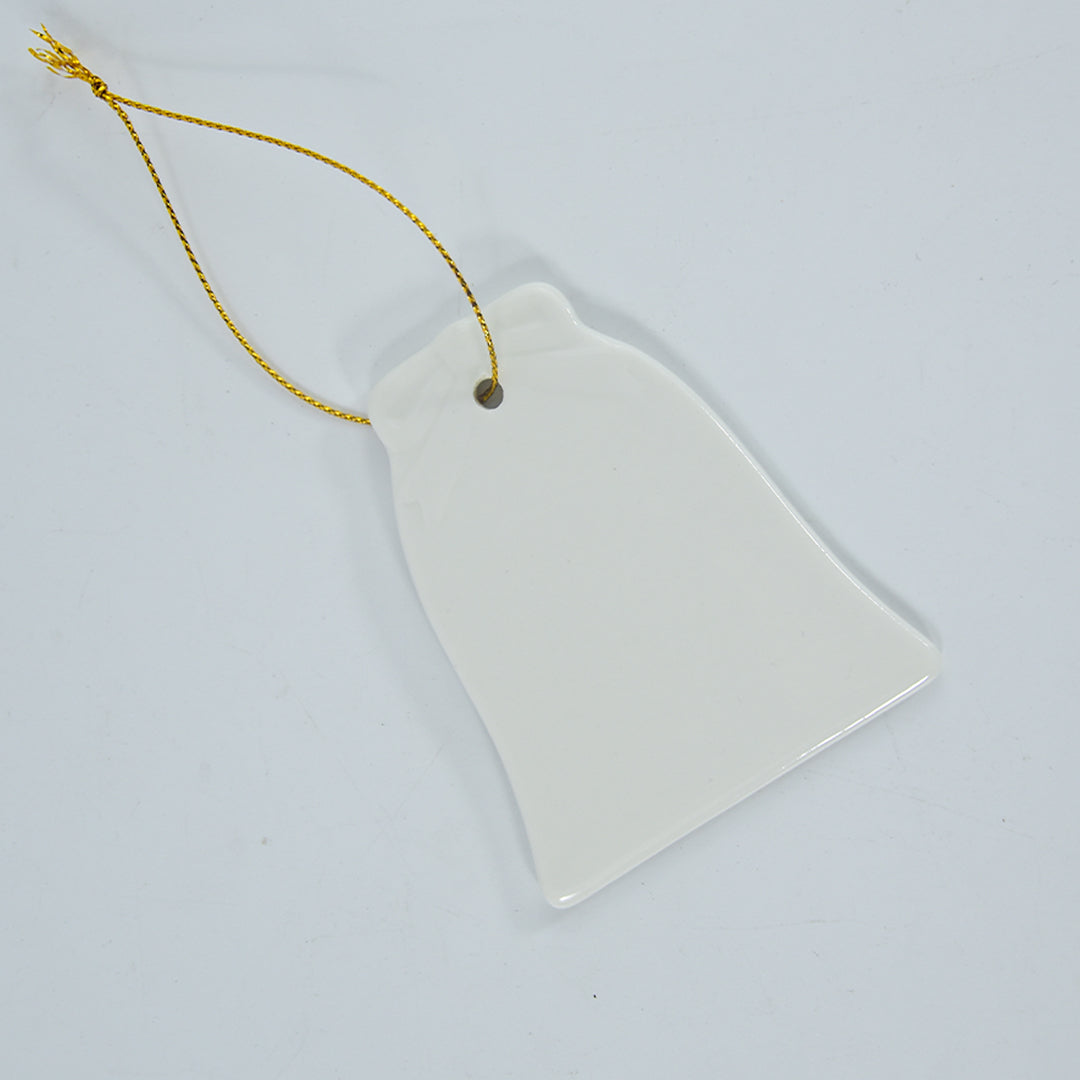 RTS USA warehouse sublimation ceramic ornaments