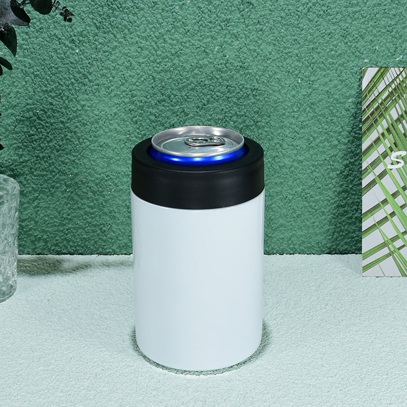 RTS in USA warehouse 12oz sublimation straight can cooler for 12oz short can