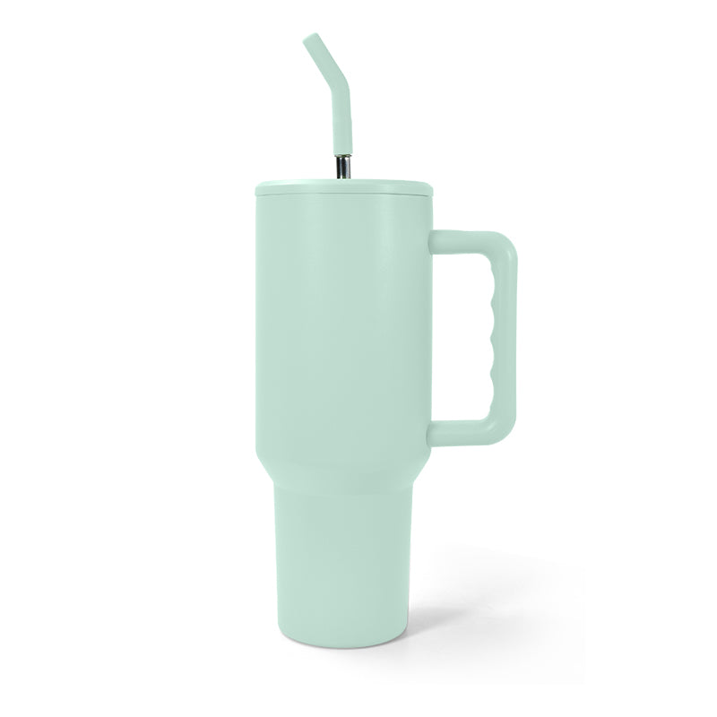 RTS USA Warehouse 40OZ matte sublimation tumbler with handle ,version 3