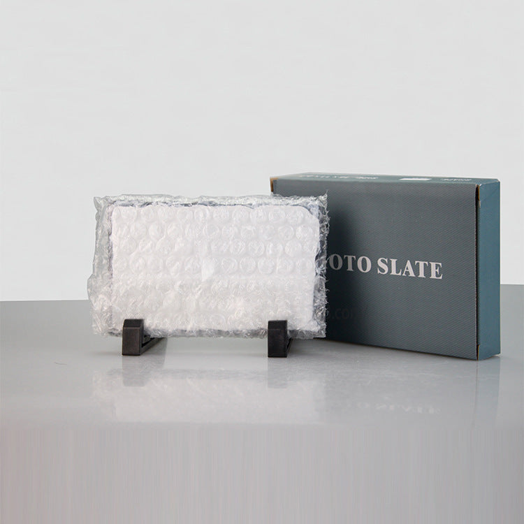 RTS USA warehouse Sublimation blanks rock slate photo slate