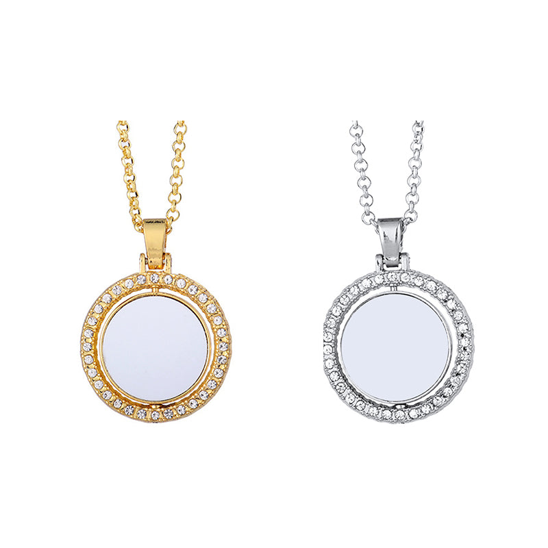 RTS US Warehouse Sublimation KeyChain/Necklace