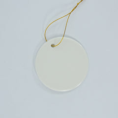 RTS USA warehouse sublimation ceramic ornaments