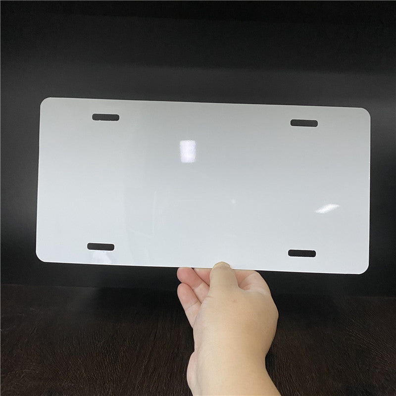 RTS USA Warehouse 11.8 in*5.9 in*0.2 in sublimation aluminum licence plate