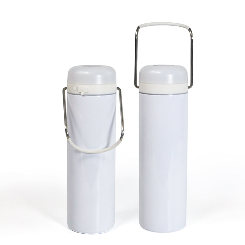 RTS US warehouse 20oz sublimation tumblers with temperature lid,the lid with light
