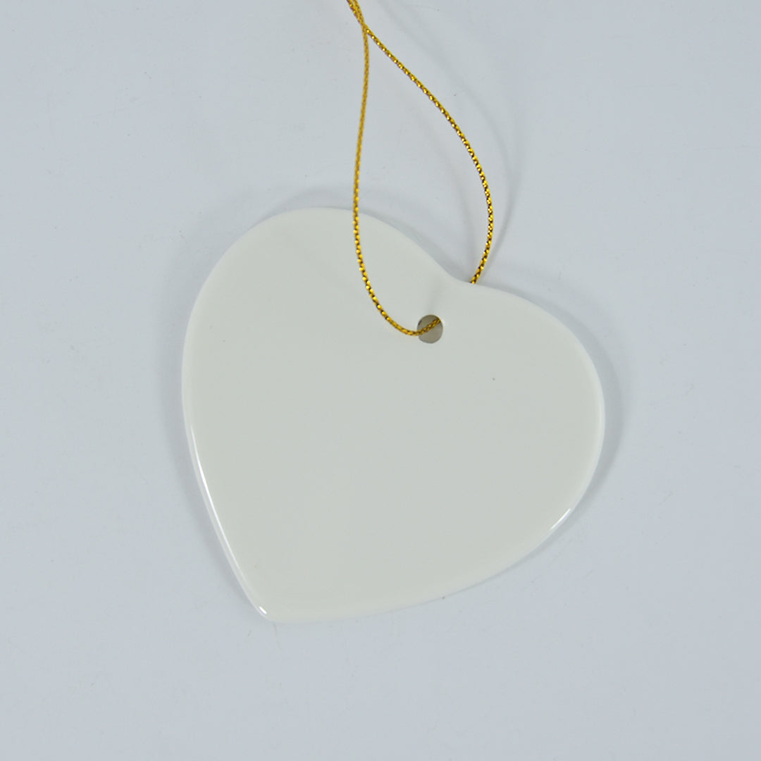 RTS USA warehouse sublimation ceramic ornaments
