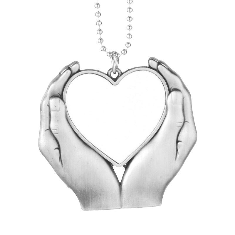 RTS US Warehouse Sublimation KeyChain/Necklace