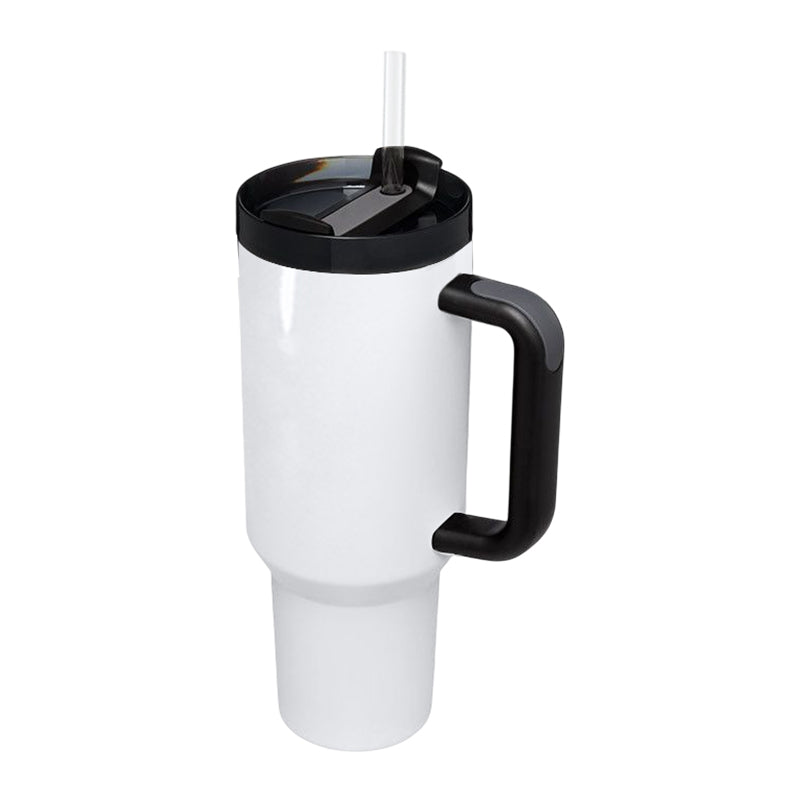 RTS USA warehouse 40OZ sublimation tumbler with handle,version 2