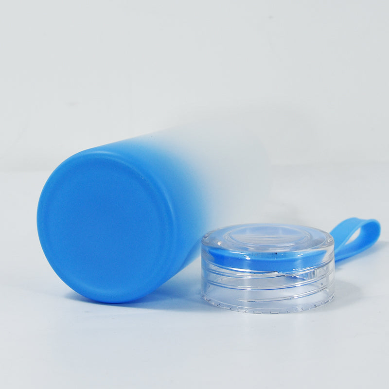 RTS USA warehouse 500ml/17oz sublimation glass water bottle mix color