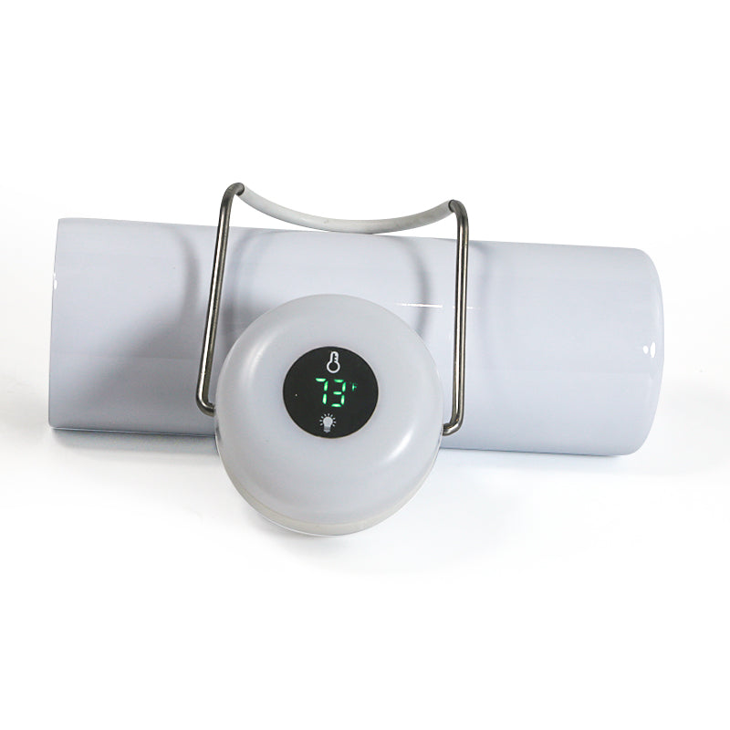 RTS US warehouse 20oz sublimation tumblers with temperature lid,the lid with light