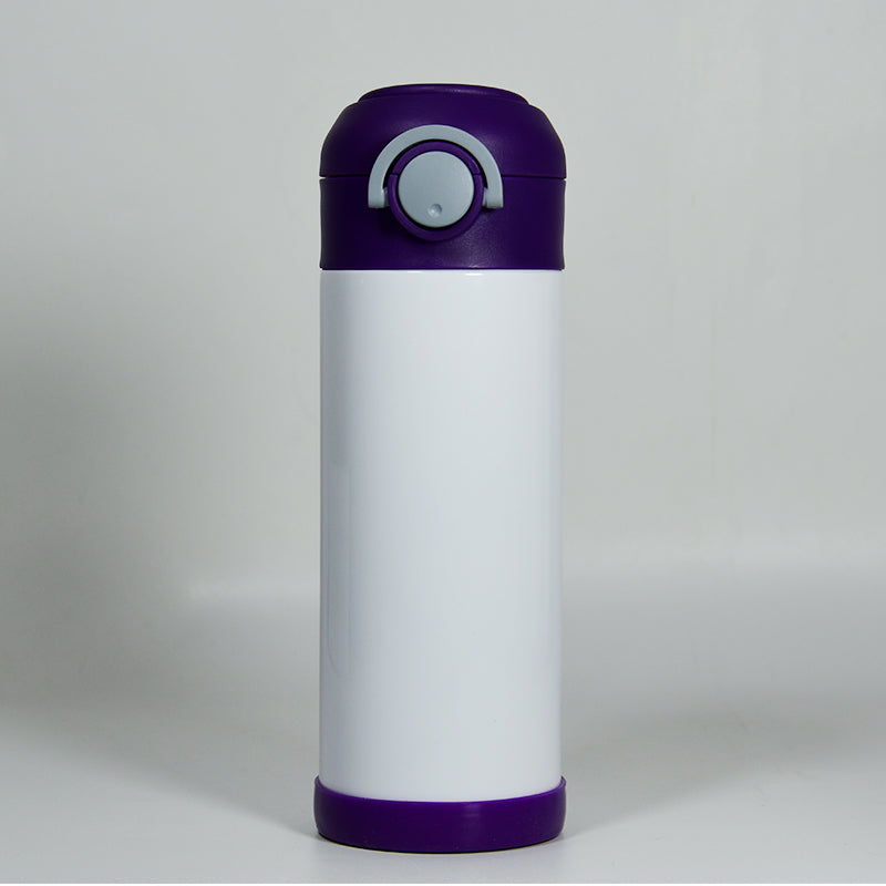 RTS USA Warehouse 24 bottles/case 12oz/350ml Sublimation Straight Kids Bounce Tumbler Mixed Colors