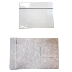 50pack RTS CHINA PU Cover for Sublimation Order Book Double-Sided Blank PU Magazine Holder