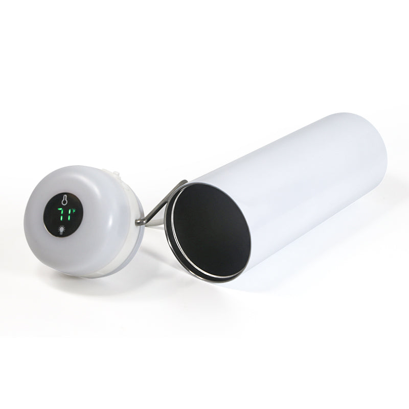RTS US warehouse 20oz sublimation tumblers with temperature lid,the lid with light