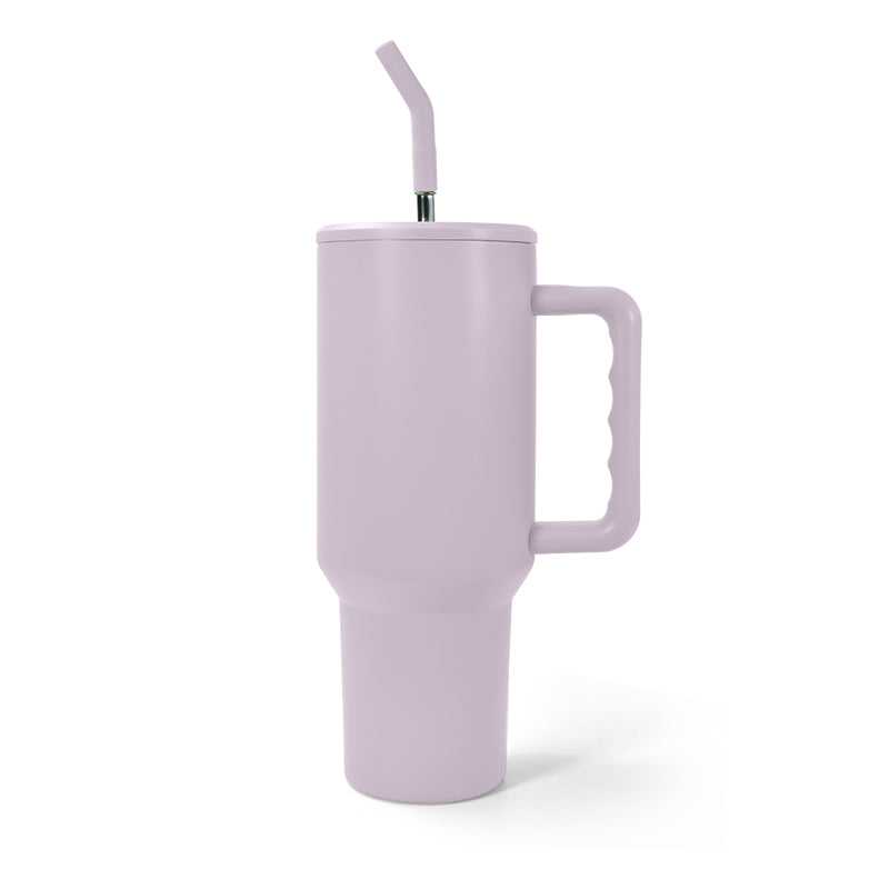 RTS USA Warehouse 40OZ matte sublimation tumbler with handle ,version 3