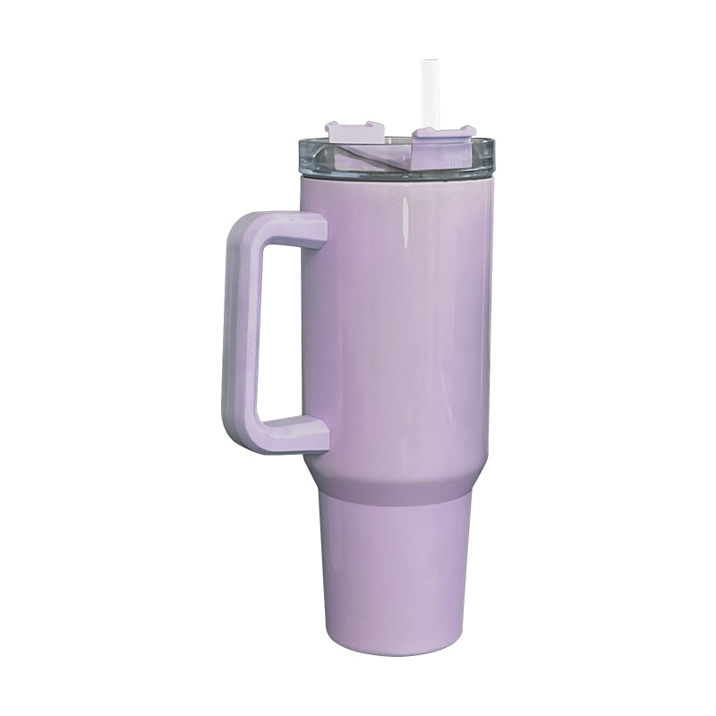 RTS USA Warehouse 40OZ colorful sublimation tumbler with handle