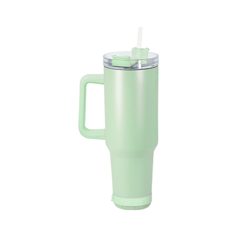 RTS USA Warehouse 40OZ matte colorful sublimation Speaker Tumbler with Handle