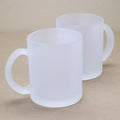 RTS USA warehouse 11oz frosted sublimation glass mugs