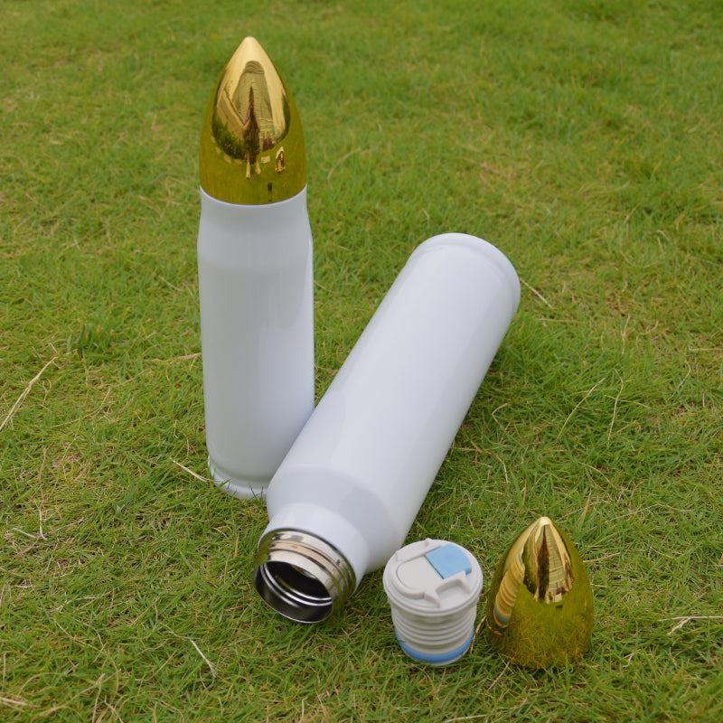 RTS in USA warehouse 500ml/1000ml sublimation bullet tumblers