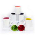 RTS USA warehouse 11oz sublimation ceramic coffee mug with colorful inside
