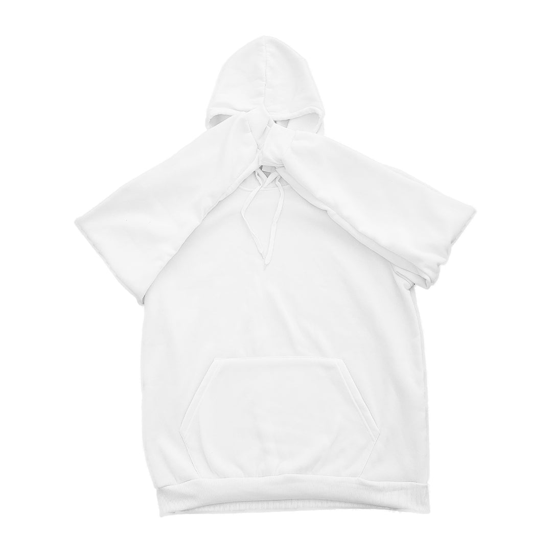 RTS US Warehosue Polyster Sublimation White Blanks Hoodies,Mixed size