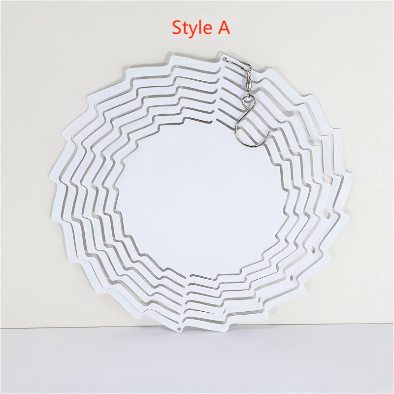 RTS USA Warehouse 10 in Aluminium sublimation wind spinner