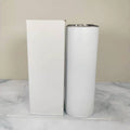 RTS USA warehouse 20oz matte sublimation blanks straight skinny tumblers