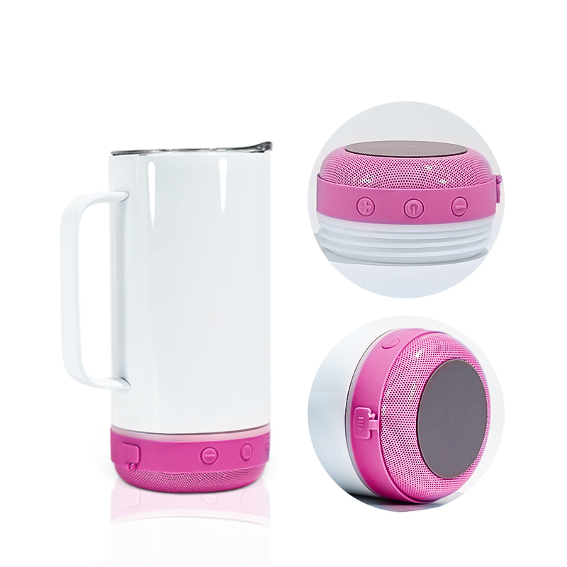 RTS USA Warehouse 14oz Sublimation Straight Speaker Tumbler