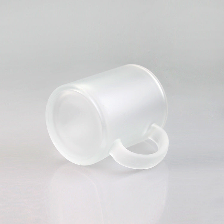 RTS USA warehouse 11oz frosted sublimation glass mugs