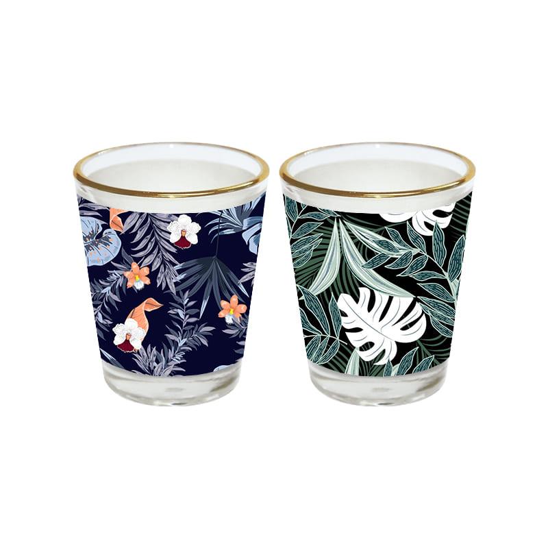 RTS US Warehouse 1.5oz Sublimation Liquor Vodka Shot Glass