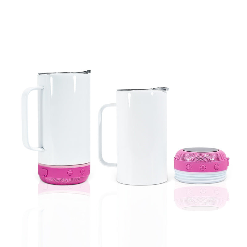 RTS USA Warehouse 14oz Sublimation Straight Speaker Tumbler