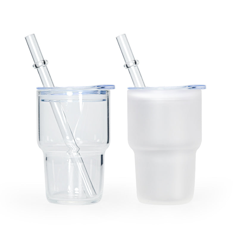 RTS USA warehouse 3oz Clear/Frosted sublimation mini tumblers/shot glasses