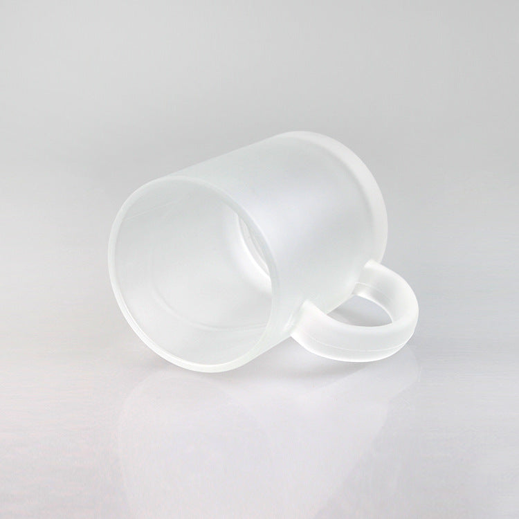 RTS USA warehouse 11oz frosted sublimation glass mugs